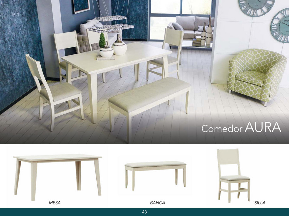 Catálogo Roma Condesa Muebles nórdicos Muebles Dico Página 43