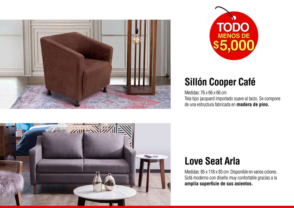 Catálogo de muebles en oferta Muebles Dico Página 35